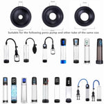3Pcs Men'S Penis Pump Sleeve Masturbator Cover Large Realistic Vagina Sleeve Pennis Pump Replacement Seal Cover For Male Enhancement Erections Penis Vacuum Pump Sleeve Dick Extenders