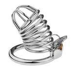 Metal Cock Cage Male Chastity Cage Large Chastity Devices Steel Penis Cage Sissy Chastity Cage Chastity Cage Bdsm Cage 000 (55Mm/2.16In)