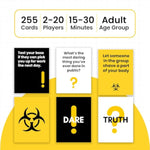 Truth Or Dare & Consequences Card Game For Adults - 250+ Card Game For Adult Game Nights With Friends And Family - Board Games For Adults For Bachelorette Party, Travel, Family Fun