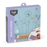 Wire Flower Making Kit with Tool, Guide & Display Stand for Teens & Adults