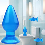 Small Butt Plug Anal Dilator Anus Butt Plug Training Set Sex Slave Prostate Massage Anal Sex Toy With Strong Suction Cup For Beginners Men Women Couple (S)