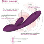 Powerful Clitoris Dildo Rabbit Vibrator, Girls Sex Toy Wand Massager For Women Sex Pleasure
