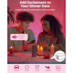 Wearable Panty Vibrator For Women Pleasure - Mini Butterfly Sex Toy With App Remote Control & 9 Powerful Vibrating Modes - Quiet Clit Stimulator For Couples & Solo