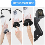 Penis Pump, Manual Vacuum Penispumps For Men Enlargement Pump, Penis Extender Enlarger With Pressure Gauge And Pocket Pussy, Cock Pump Dick Pump For Male, Adult Sex Toys For Men