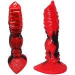Silicone Made Multi Color Dog Dildo Adult Toy For Women Soft Wolf Animal Style