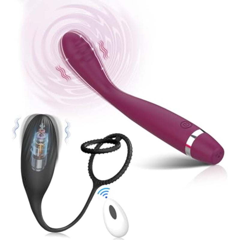 Vibrator Anal Plug Toy, Sex Toys 3-In-1 Anal Bead + G Spot Vibrator 8 Seconds To Climax For Women Men, Remote Control Adult Toys, P Spot Prostate Massager, For Couple Male Female Solo Sex Games