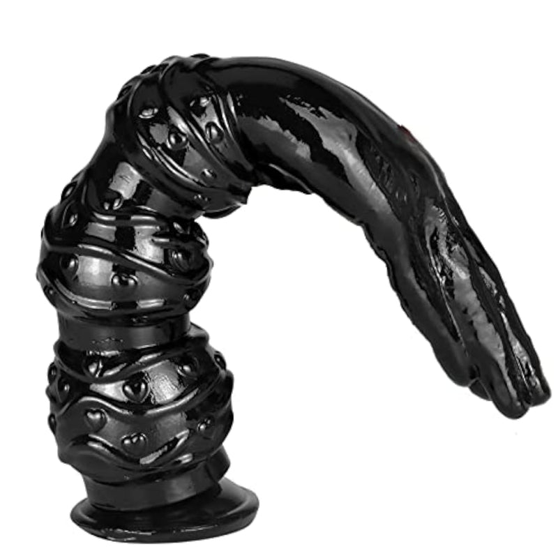14.6 Inch Extra Long Anal Plug Dildo with Suction Cup and Flexible Butt Plug
