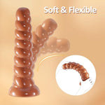 13.86 Inch Huge Anal Plug,Threaded Design Large Butt Plug Dildo Anal Cone With Strong Suction Cup For G Spot Stimulation Prostate Massager Anal Stretcher Adult Sex Toys For Women And Men