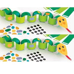 Unique DIY Snake Paper Chain Craft Kit Pack of 4 Fun and Easy to Make Activity for Kids and Adults