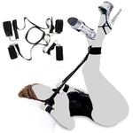 Bdsm Handcuffs Sex Bed Adult Set, Sex Bondage Restraints Straps Cuffs, Adjustable Leg Restraints Open Legs Fetish Handcuffs Kit Cuff Restraint Set Couples Sex Toys For Couple Sex Play