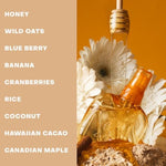 Nauox Holy Honey Flavored Personal Lubricant, Hydrating Aloe Base, Gel Type, 4Oz