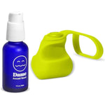 Arousal Serum For Women + Fin Massager, Citrus - Organic Vegan Ph Balanced,Grip Free Super Quiet 100% Medical Grade Silicone