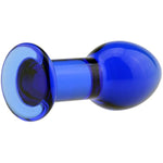 Glass Crystal Ball Anal Plug G-Spot Stimulator Butt Pleasure Wand