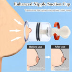 Nipple Suckers Set (1 Pcs 0.78" + 2 Pcs 1.5"), Twist Nipple Suction Cups And Clit Sucker For Enhanced Sensitivity In Couples Bedroom Play, Nipple Suckers For Pressure For Women Men Nipple Play