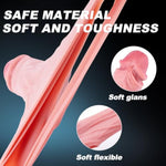 Penis Sleeve Extender & Enlarger, Silicone Penis Sleeve Extension Sheath & Ring, Super Soft Penis Enlarger, Thickened Penis Ring, Reusable Penis Sleeve, Realistic Dildo Penis Pump, For Male Sex Toys