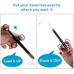 Lube Applicator Syringe with Smooth Rounded Cap for Men, Women & Couples - Reusable and Easy to Clean