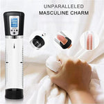 Penis Vacuum Pump With Pocket Pussy, Rechargeable Automatic High-Vacuum Penis Masturbator Enlargement Extend, Electric Penis Enlarge Air Pressure Device For Stronger Bigger Erections, Black