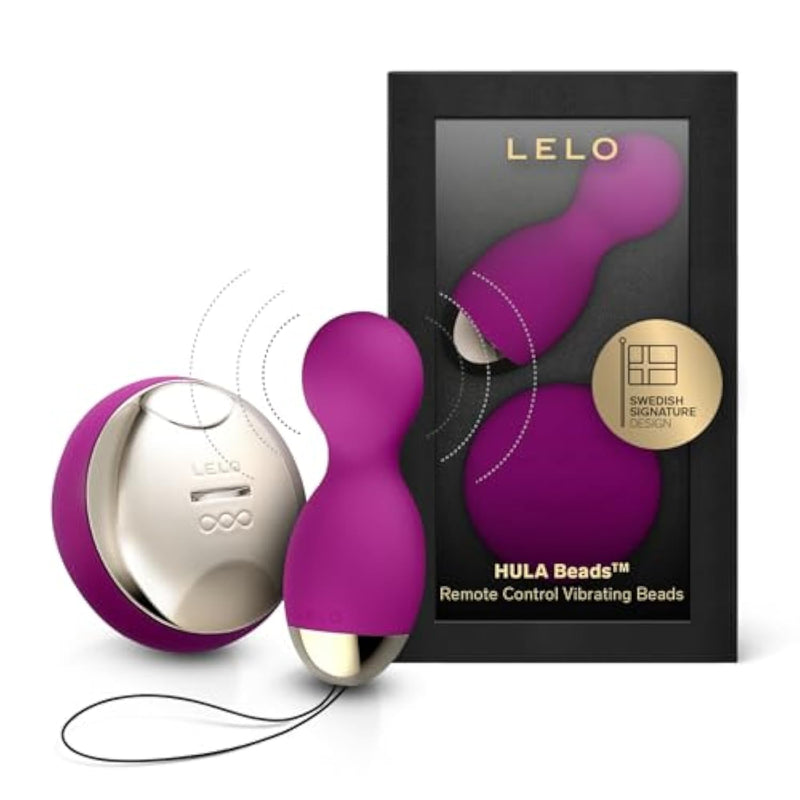 Hula Beads, Twisting, Turning And Vibrating Pleasure Beads (Kegel Balls For Women) Vibrator Egg Ben Wa Balls Bullet Vibration Egg Wireless Remote Control Vibrator, Deep Rose