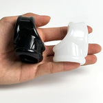 Super Soft Silicone Penis Ring Delay Ejaculation Ball Scrotum Stretcher Triple Cock Ring Erection Enhancing Bdsm Sex Toys For Men (Black+White)