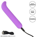 Bliss Liquid Silicone Mini G Vibe Bullet Vibrator - Se-0569-10-3 Purple