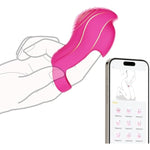 Adult Sex Toys - Finger Vibrator With 9 Vibration + 5 App Modes, Women Sex Toys Mini Vibrator For G-Spot, Clitoral, Anal, Nipple Stimulation, Quiet & Waterproof Adult Toys For Women Couples