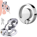 Penis Restraint Cock Lock Ring And Chastity Cage Hollowed Out Chastity Devices Adult Sex Toys For Male