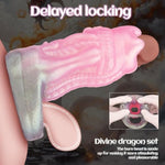 Dragon Monster Penis Sleeve Girth Enhancer For Men,Reusable Pennis Sleeve Girth Enhancer, Pennis Girth Sleeve Extender,Enhancer With Penis Ring For Sex,For Men Penis Enlarge Sex Toy