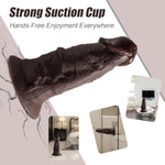 2.7" Diameter Huge Thick Dildo, 7" Realistic Dildos With Big Glan And Strong Suction Cup?Body-Safe Material Sex Toys Lifelike Thick Anal Dildo For Men G Spot Stimulator