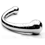 Double Head Anal Plug Stainless Steel Pleasure Wand Butt Plug For Male Female Couple Masturbation Stick Anal Sex Toy