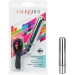 Calexotics Rechargeable Bullet - Adult 3 Speed Vibe Massager - Waterproof Travel Size Sex Toys For Couples - Silver