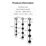 Silicone Anal Beads for Adult Training and Pleasure