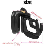 Sm Male Chastity Lock With 4 Removable Cock Ring Cover Lock Keys, Role Play Sex Toy