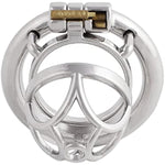Male'S Stainless Steel Chastity Device Cage Trainer Kit For Men Chasity Guard J0750 50Mm