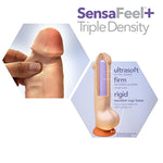 Dr. Skin Plus - 6 Inch Realistic Posable Dildo - Suction Cup Base For Hands Free Play And Harness Compatible - Triple Density And Flexible Sex Toy For Him Her Couples