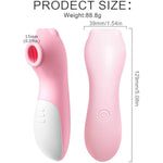Sucking Vibrator Female Sex Toys, Cute Bear Shape Clitoral Vibrators With 10 Suction Frequency, Powerful Quiet Clitoris Nipple Stimulator Adult Toys For Women Couples (Pink)