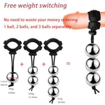 Penis Extender Stretcher Device Adjustable Weight Cock Ring Male Chastity Cage,Large Cock Cage Device With 3 Sizes Rings And Invisible Lock
