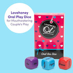 Oh! Dice Toy For Couples - Plastic - Small & Travel Friendly - Pack Of 3
