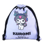 SANRIO Kuromi Travel Activity Kit for Kids with Drawstring Bag Bundle