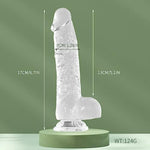 Realistic Dildo,6.7 Inch Small Dildo With Suction Cup For Hands-Free Play,Adult Sex Toys For Women