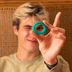 Hello Silicone Penis Rings - Comfortable, Soft & Stretchable Cock Rings For Men - Includes 3 Different C-Ring Sizes For Him - Versatile Adult Sex Toy For Solo Or Partner Play