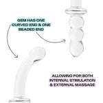 Gem: Double Ended, Body Safe, Glass Sensation Device