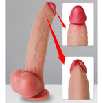 12 Inch Realistic Huge Thick Dildo - Giant Big Long Dildo For Men Women Gay, Soft Dual Density Silicone Dildos With Suction Cup, Xxl Large Wide Curved Anal G Spot Dildos, Adult Sex Toys & Games