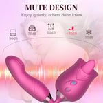 2025 Enhanced Rose Toy Tongue Rose Adult Tool For Women, Clitioral Stimulant Tool Rose Clitotial Sucker Vibrates Viboators Toys Vibrateirs For Women Today Adult Waterproo Valentines Gifts Game C238Tc1