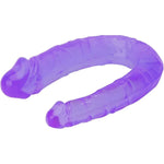 Realistic Double Dildo for Women and Couples, Dual Sided Anal and Vaginal Stimulation Toy