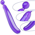 G Spot Dildo Double-Ended Realistic Dildo Butt Plugs Anal Sex Toys Eggplant-Shaped Pleasure Wand Vaginal Stimulation Prostate Massager For Men Women