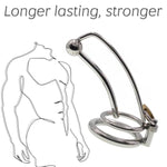 Male Chastity Metal Cock Cage Chasity Devices Stainless Steel Penis Cage Urethral Sounds Sounding Toys Exercise And Abstinence Bdsm Tools Sex Bondage Restraints Adult Sex Toy For Men Gay