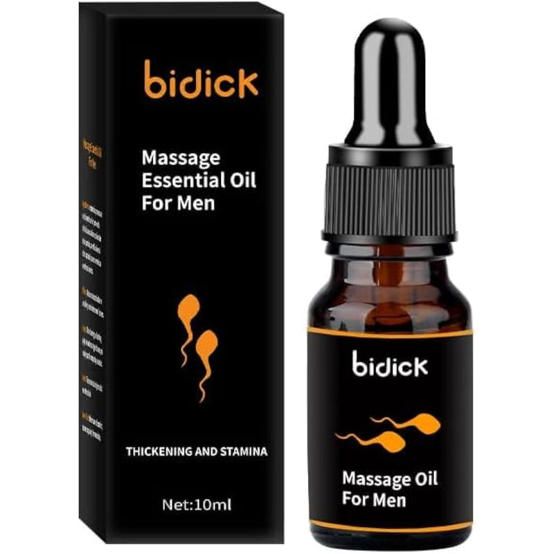 Enlarge And Permanent Thickening Growth Men Energy Massage Essential Oil For Sex, Increase Dick Liquid For Health Care, Lateness Performance,Strength (10Ml)
