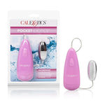 Pocket Exotics Wired Remote Controlled Bullet Vibrator - Waterproof Sex Toys For Couples - Adult Vibe Egg Massager - Pink