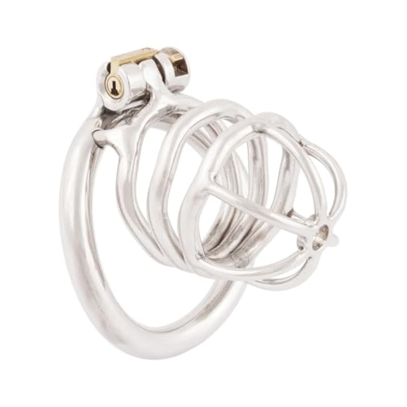 Chastity Device Male Virginity Lock Ergonomic Design Chastity Belt Cock Cage Adult Game Sex Toy B1050 50Mm
