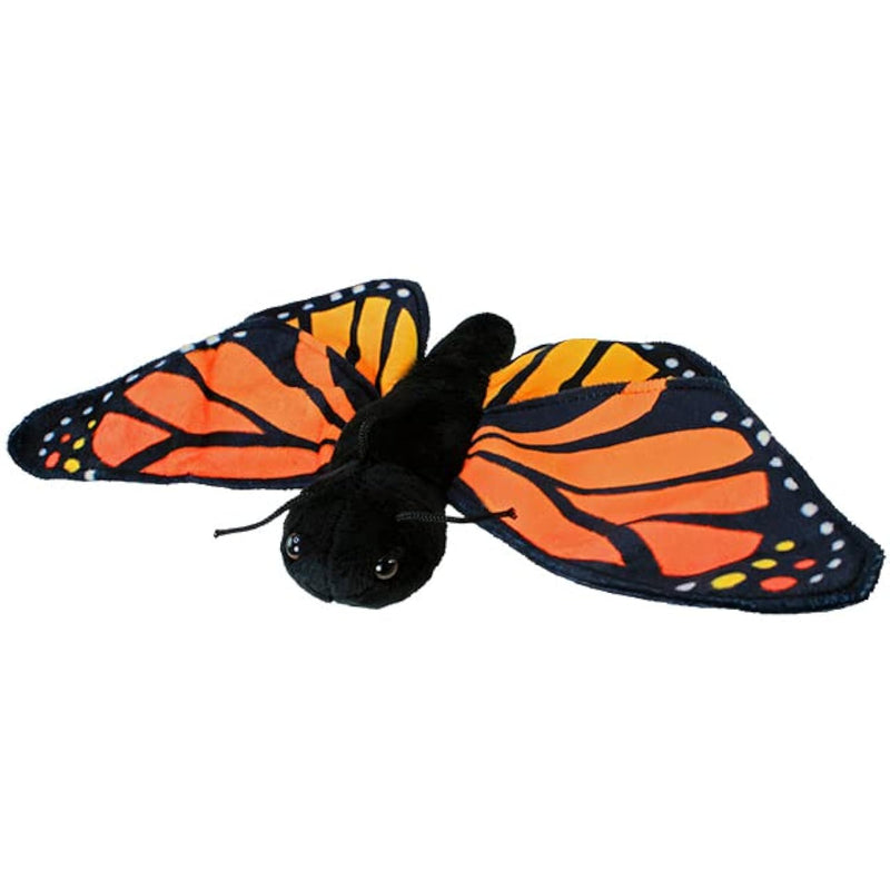 Orange Monarch Butterfly 15" Stuffed Animal Plush Toy